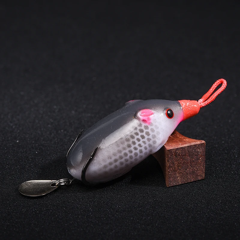 mouse lure bait soft rat fishing lure topwater frog lures