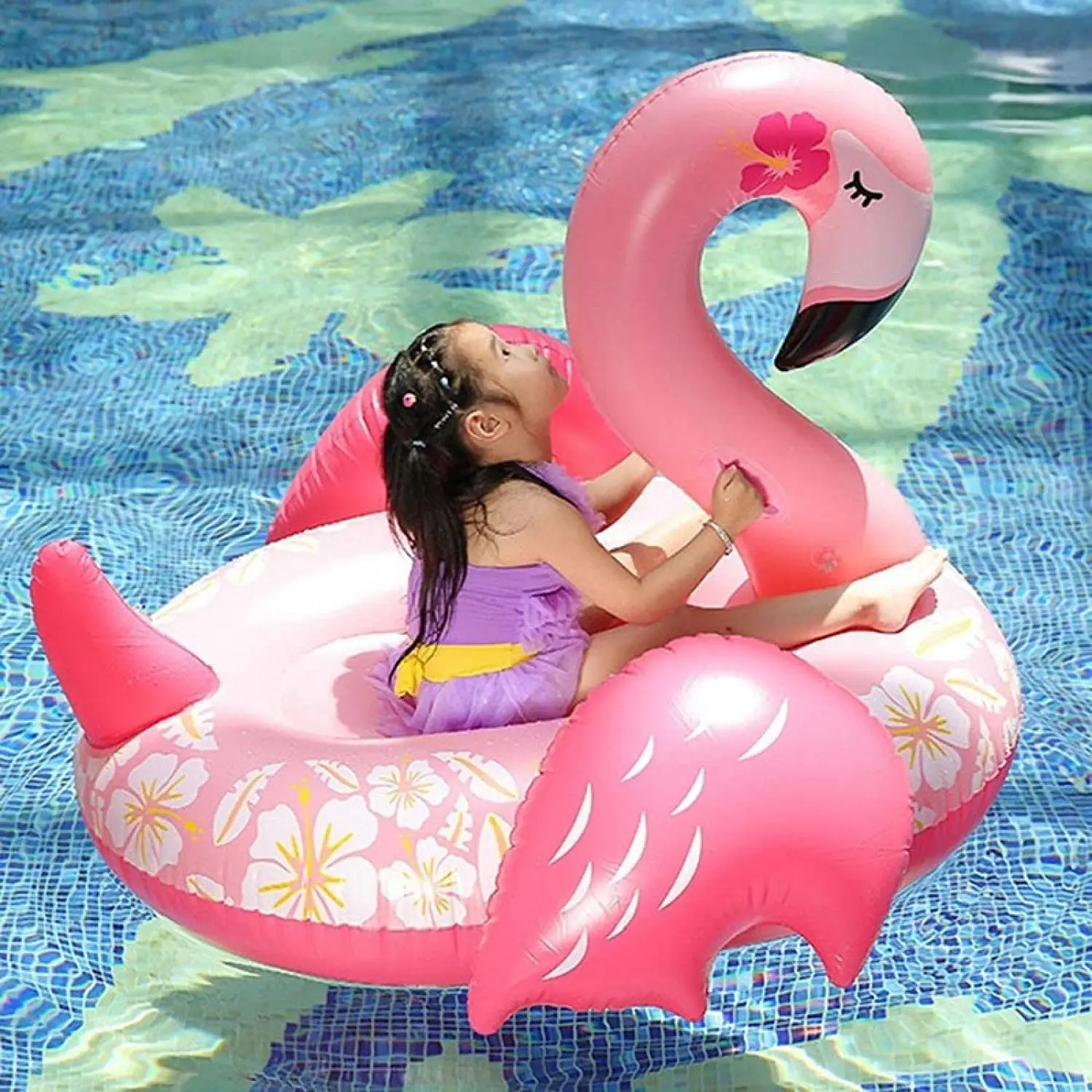 Pool Floats For Adults Inflatable Inflatable Float Water Toys Pink Flamingo Floaters For Swimming Pool