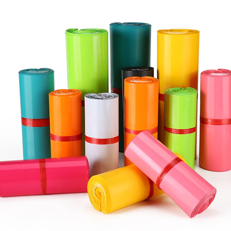 Color Express New Mail Bag Self-adhesive Waterproof Moisture-proof Plastic Envelope Gift Express Envelope Bags