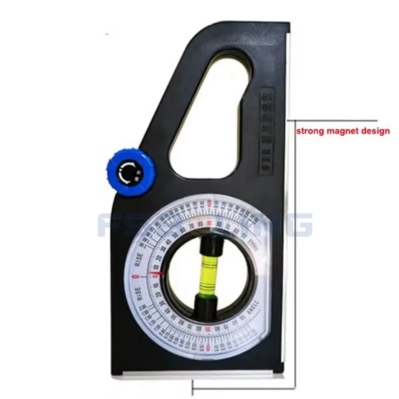 FSBOLING High Quality Skew GaugePowerful Magnet Designed Universal Skew Angle Protractor and Leveler