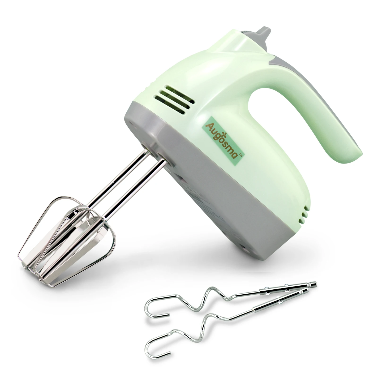 Mini Hand Mixer 4 nickel-plated mixers including 2 egg beaters and 2 dough mixers 1-5 speed  Full copper motor