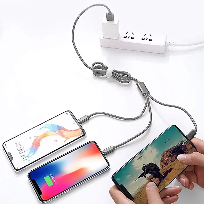 3 in 1 USB Charging Cable Universal Multi Function 3 in 1 usb cable fast charging Cable