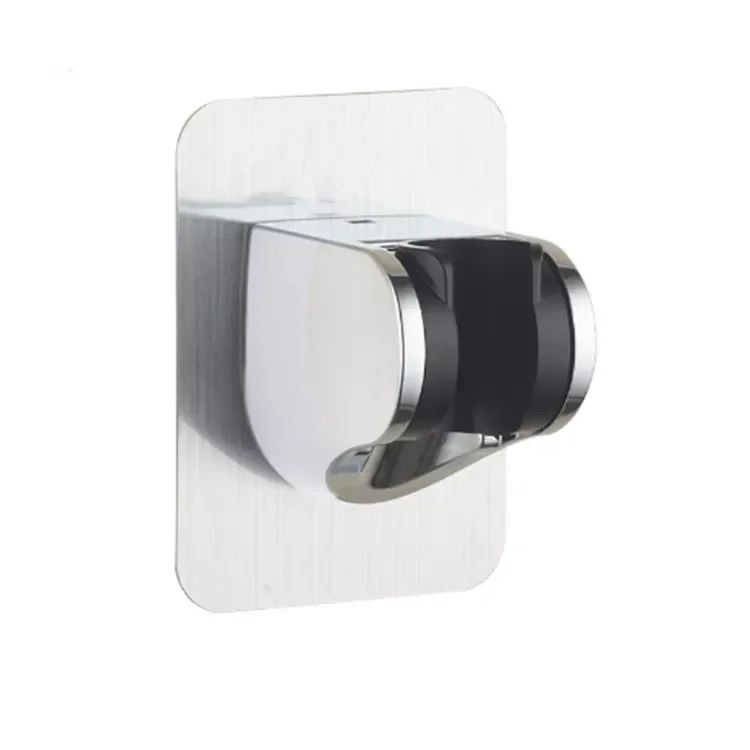 Strong Adhesive ABS Shower Head Holder Adjustable Shower Wall Holder Bracket for Bathroom