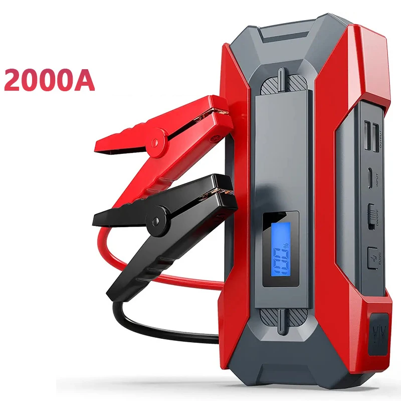 Manufacturer 12V Car Jump Starter Battery Portable Car Emergency Tools Jump Starter Auto Emergency Power Bank Battery Booster