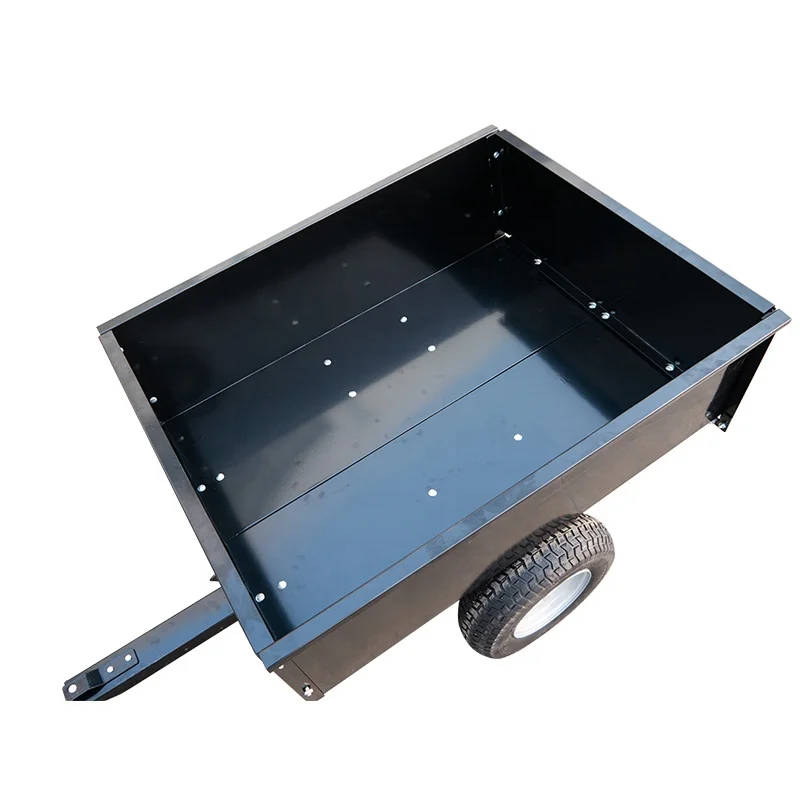 ATV quad trailer or garden lawn mower trailer