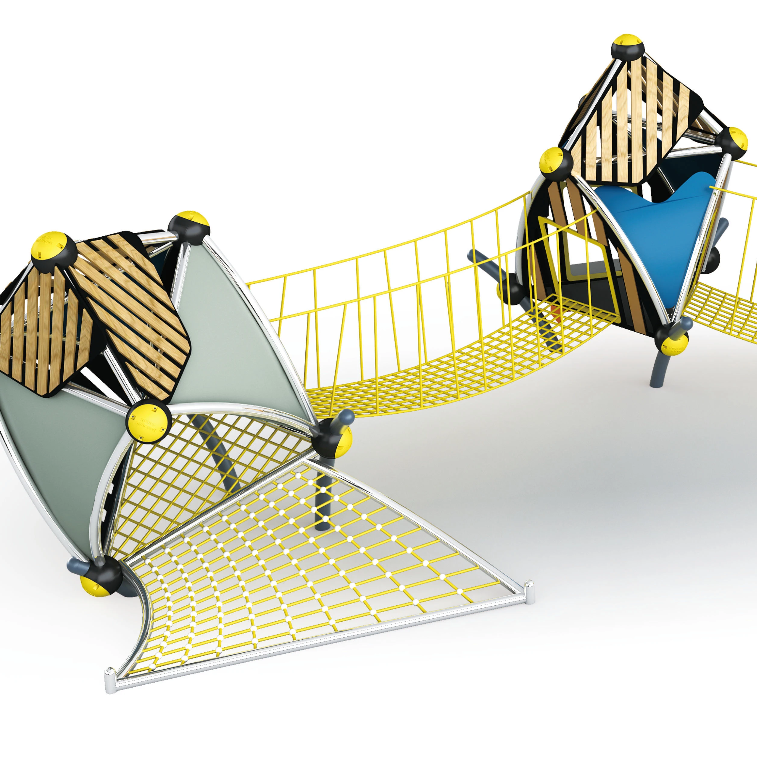 Kids Expand climbing series outdoor rope net playground equipment for children recreational facility