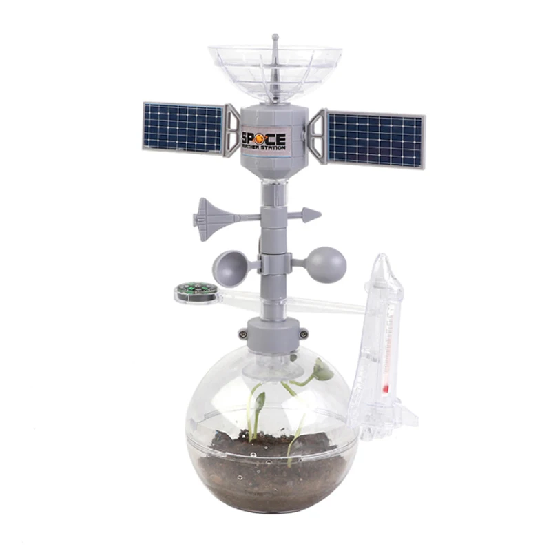 Bemay игрушка наука пар DIY космическая Метеостанция интересный эксперимент