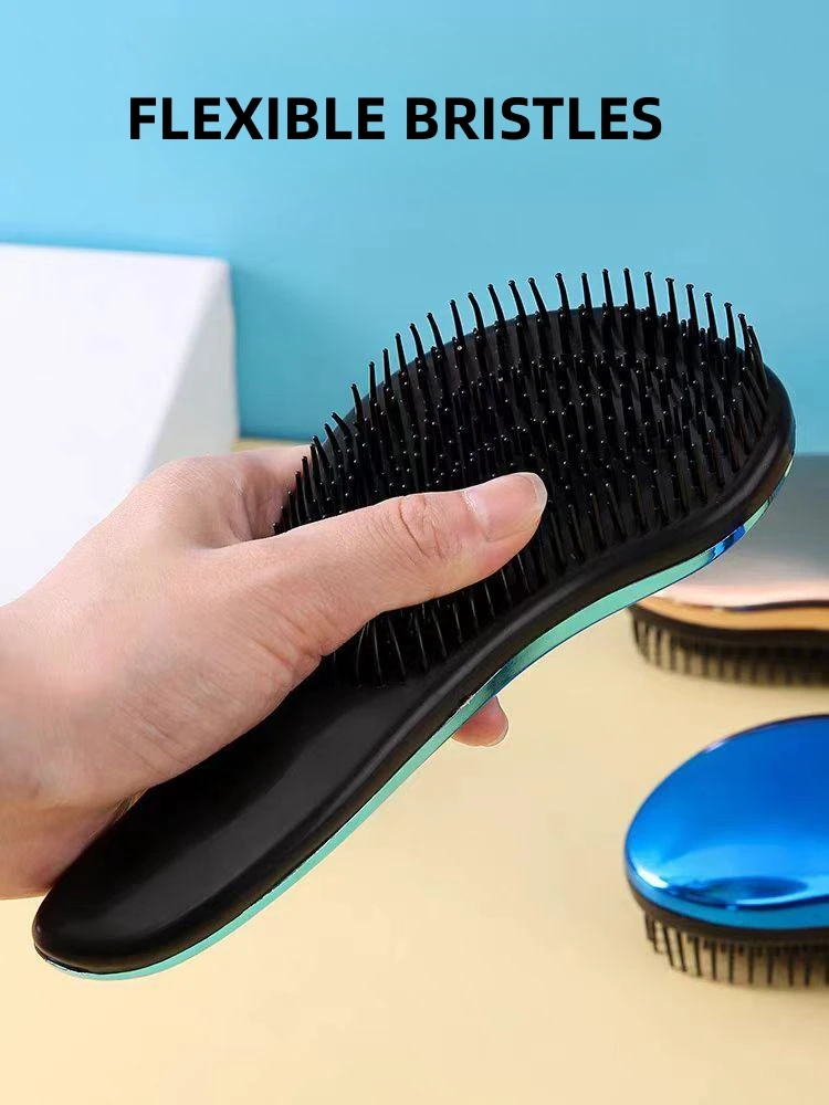 Detangling Hair Brush Scalp Massage Straight Hair Comb Vent Extension Detangler Brush for Curly Hair