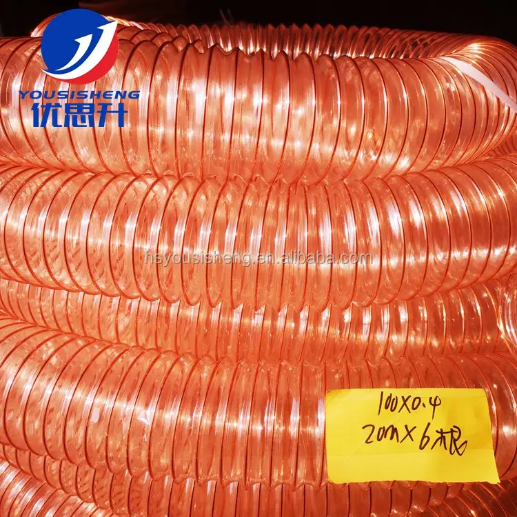 PU Dust Suction Hose PU Hose Flexible Abrasion