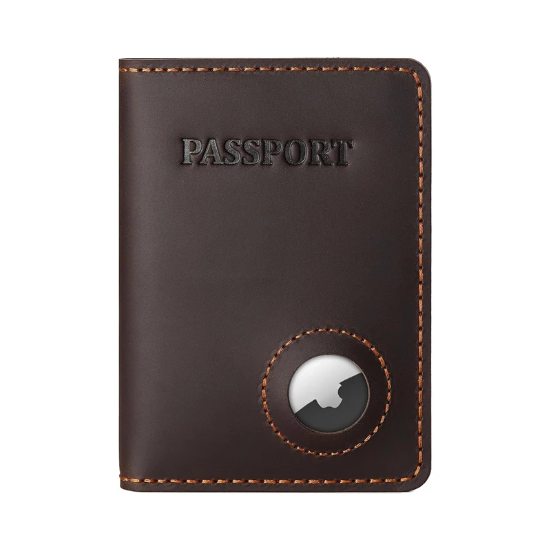Passport Holder Slot, Full Grain Leather Passport Travel Wallet and Cover for Women