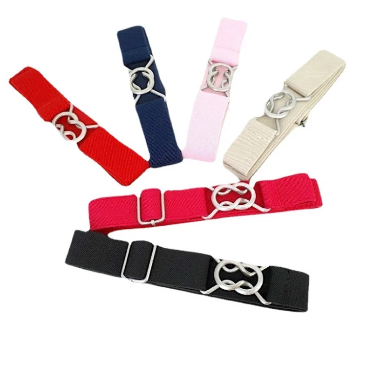 Wholesale Custom Stretchy Comfortable Waist Belt Equestrian Elastic Riding Belt for Women