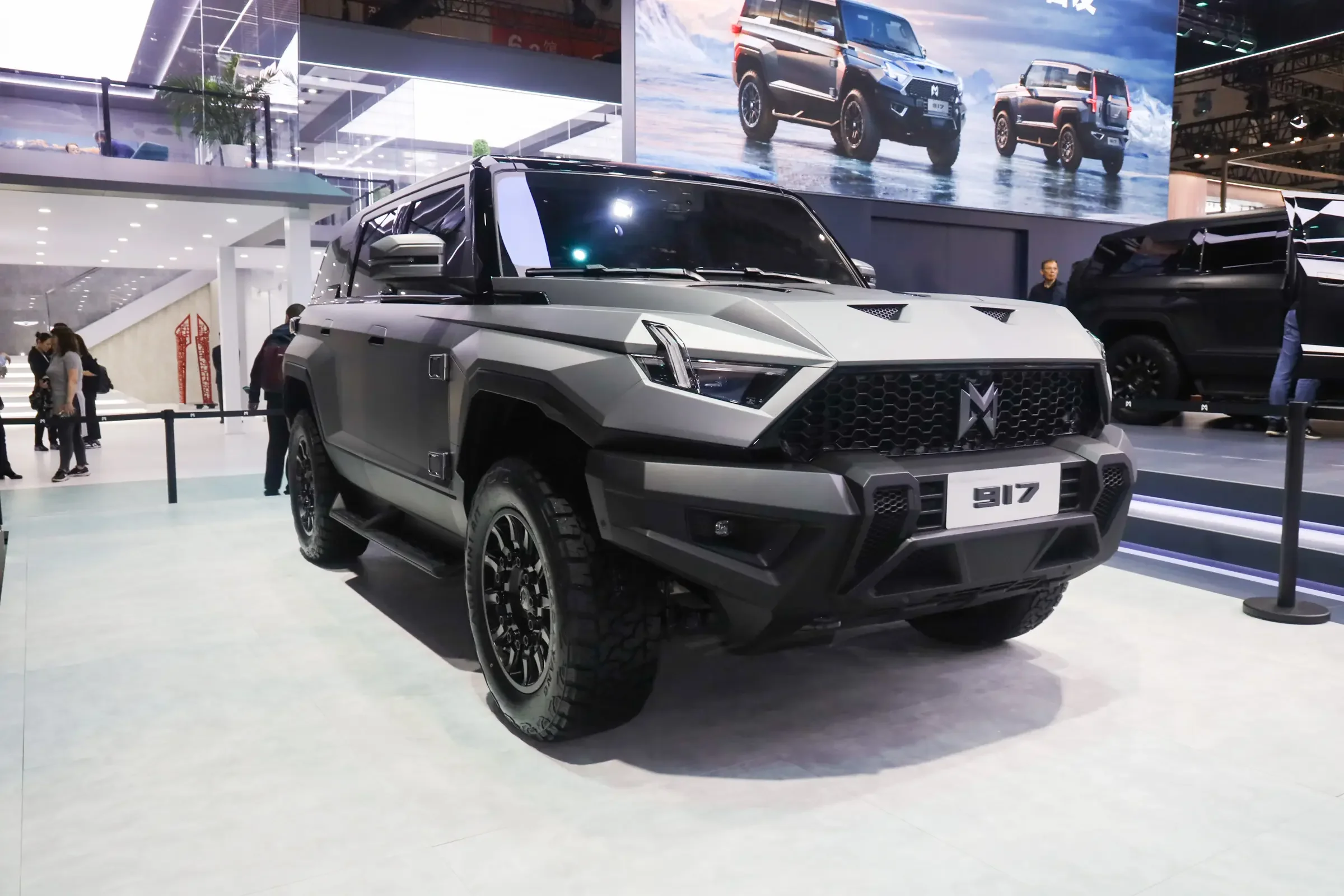 2024 dongfeng mengshi 4wd m-hero 917 ev dongfeng warrior