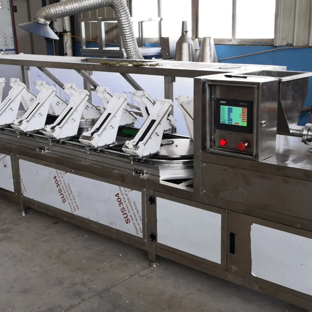 quality assurance Dolma rolling and packing device Grape leaf rice roll production line