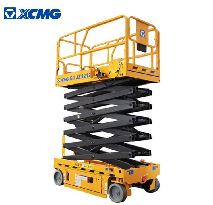 XCMG GTJZ1212 used hydraulic scissor lift platform 12m electric platform lift for sale