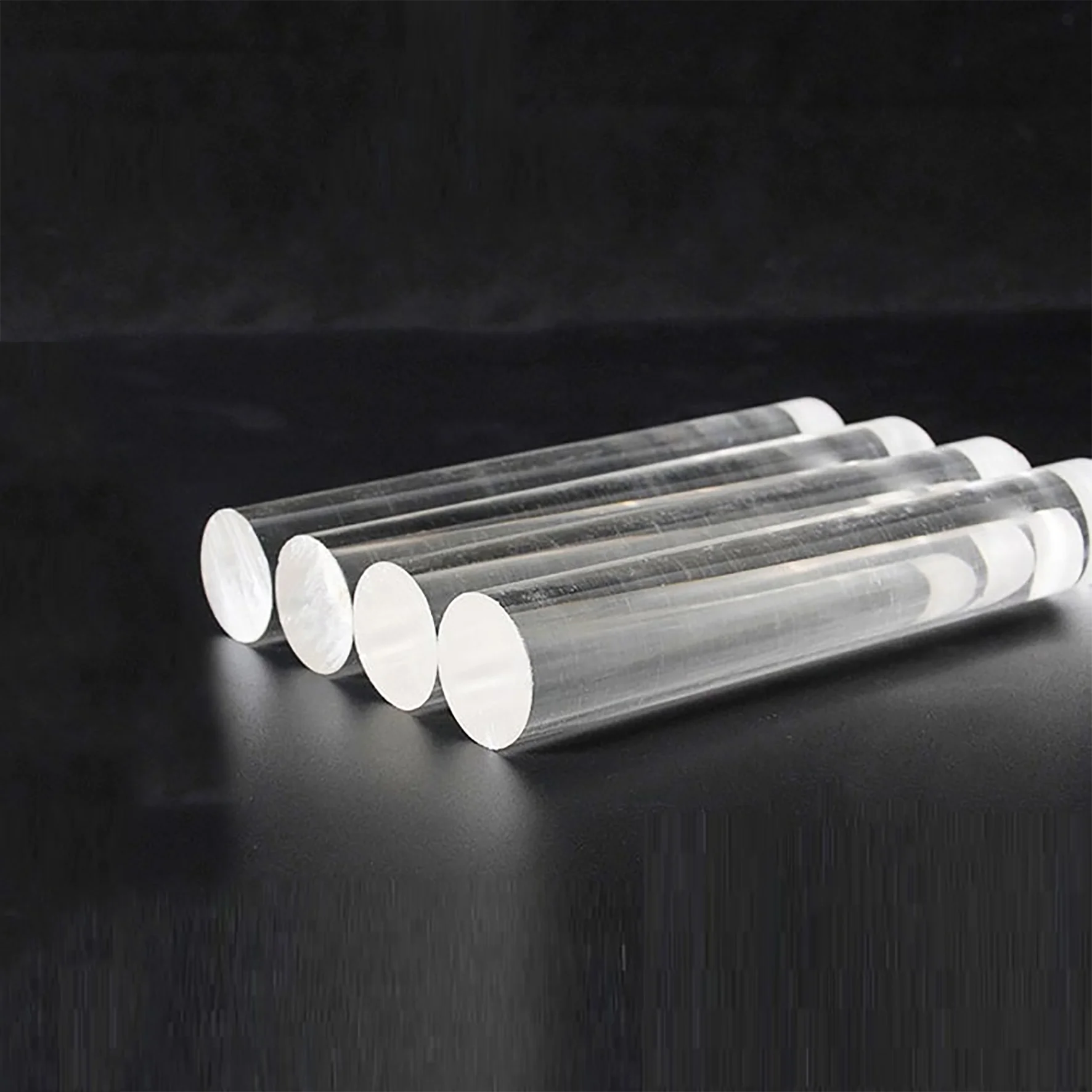 High Quality Transparent Clear Polycarbonate Pipe Colorful PVC PC PMMA Acrylic Plastic Rods