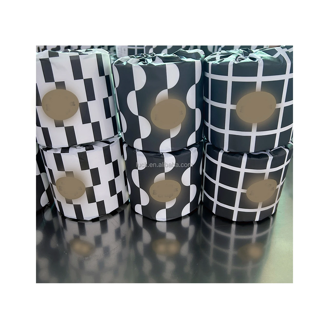 hand made paper packing tissue paper manual wrap toilet paper 2roll eco friendly wrapped kitchen towel