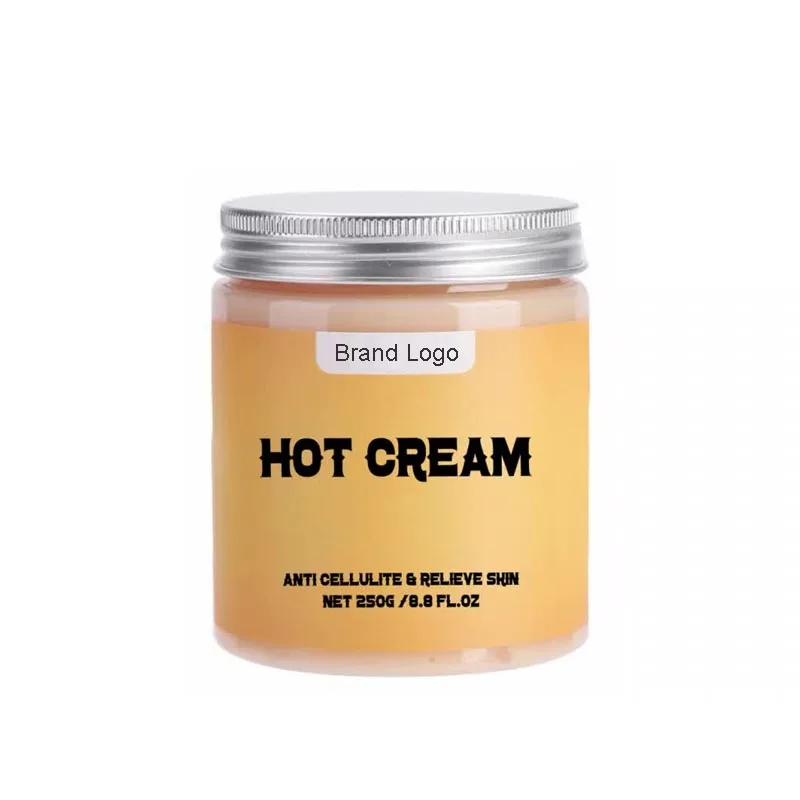 best private label weight loss anti cellulite fat burning belly skin tightening ginger slimming cream hot cream