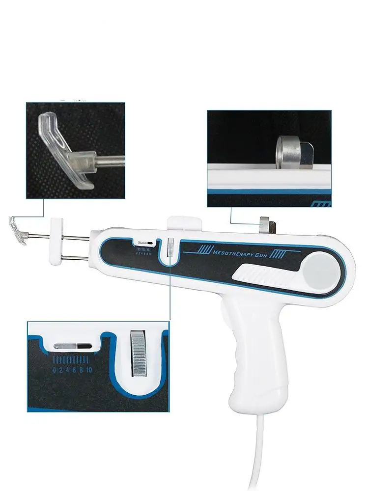 Home Use Meso Skin Rejuvenation Injection Gun / Meso Injector Mesotherapy Gun