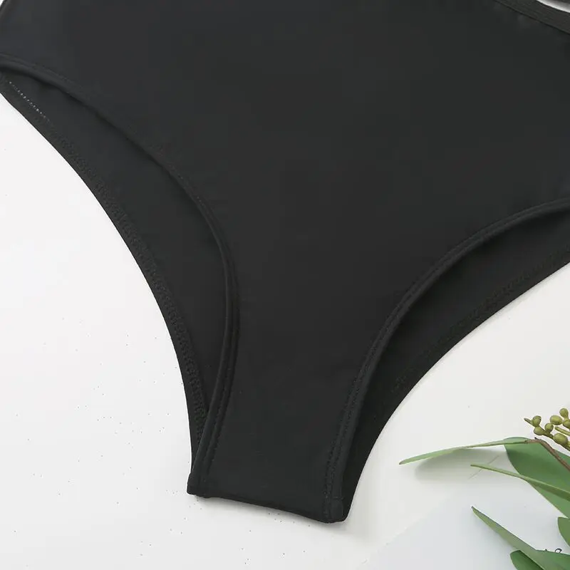 Custom 18 teen xxx hot sexy bikini young girl swimwear one piece High waist women bikini fitness swimsuit