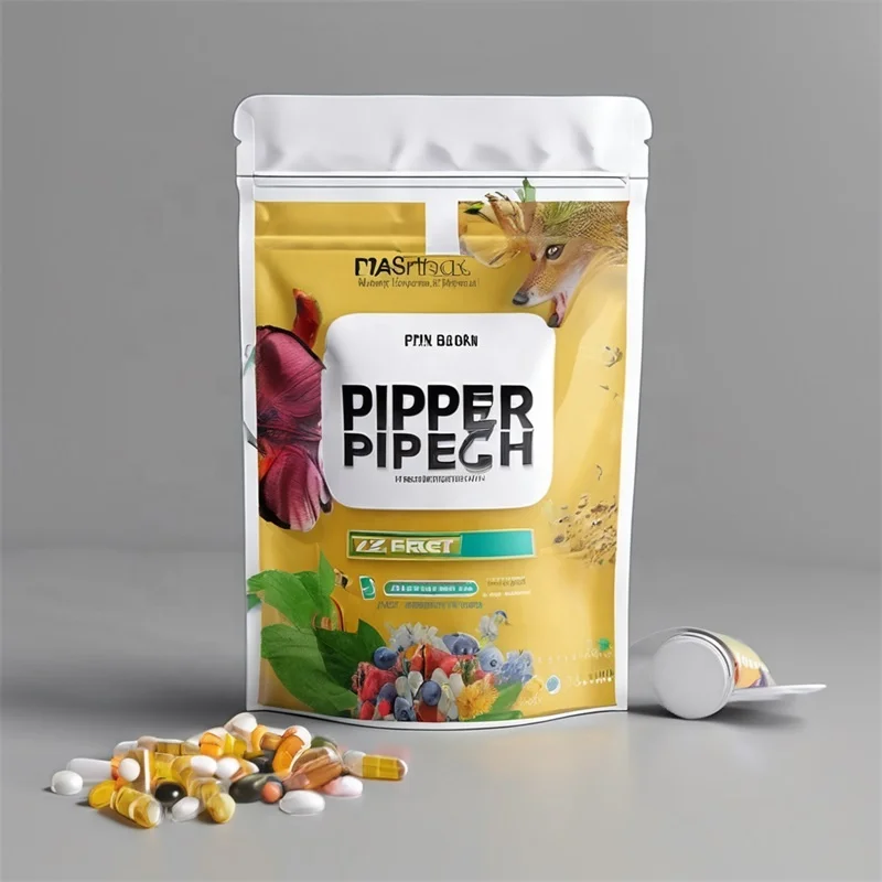 Dried Fruit Snack Supplement Protein Powder Zipper Mylar Bag Food Packaging Plastic Stand up Pouch