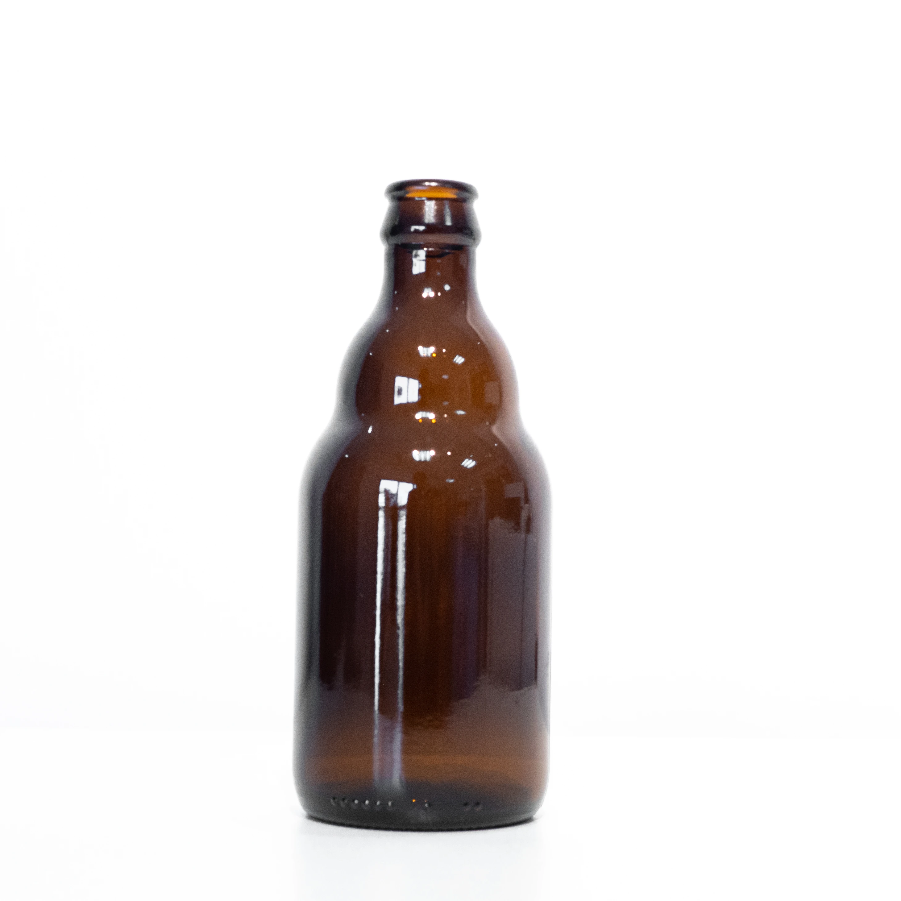 Ready Stock 250ml 275ml Rio Glass Bottle Material Soda Water Beverage Ginger Beer Bottle with Crown Caps