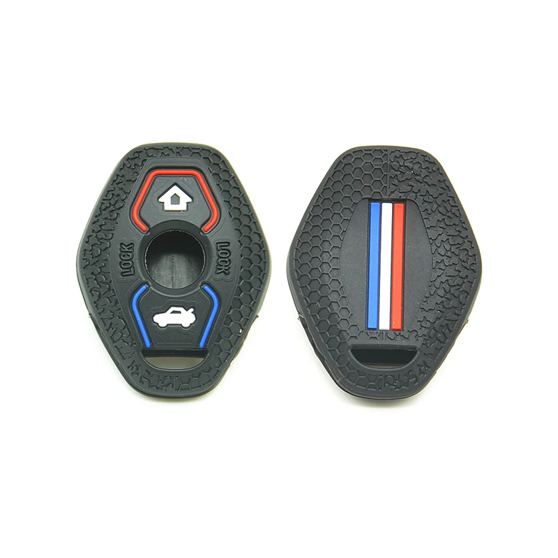 Silicone Car Key Cases Remote Control Fobs Protector Cover Skin Jacket For BMW X3 X5 Z3 Z4 3 5 7 SERIES E38 E39 E46 E83 M5 325i