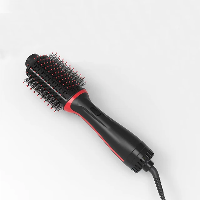 Superlieur French Language Operating Electric Hair Straightener with Bristle Brush for French Speaking Users