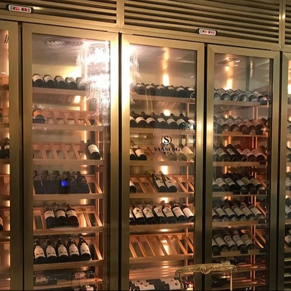 Modern Home Mini Luxury Wooden Drawer Lighted Black Furniture Coffee Wine Bar Showcase Living Room Cabinets With Glass Display