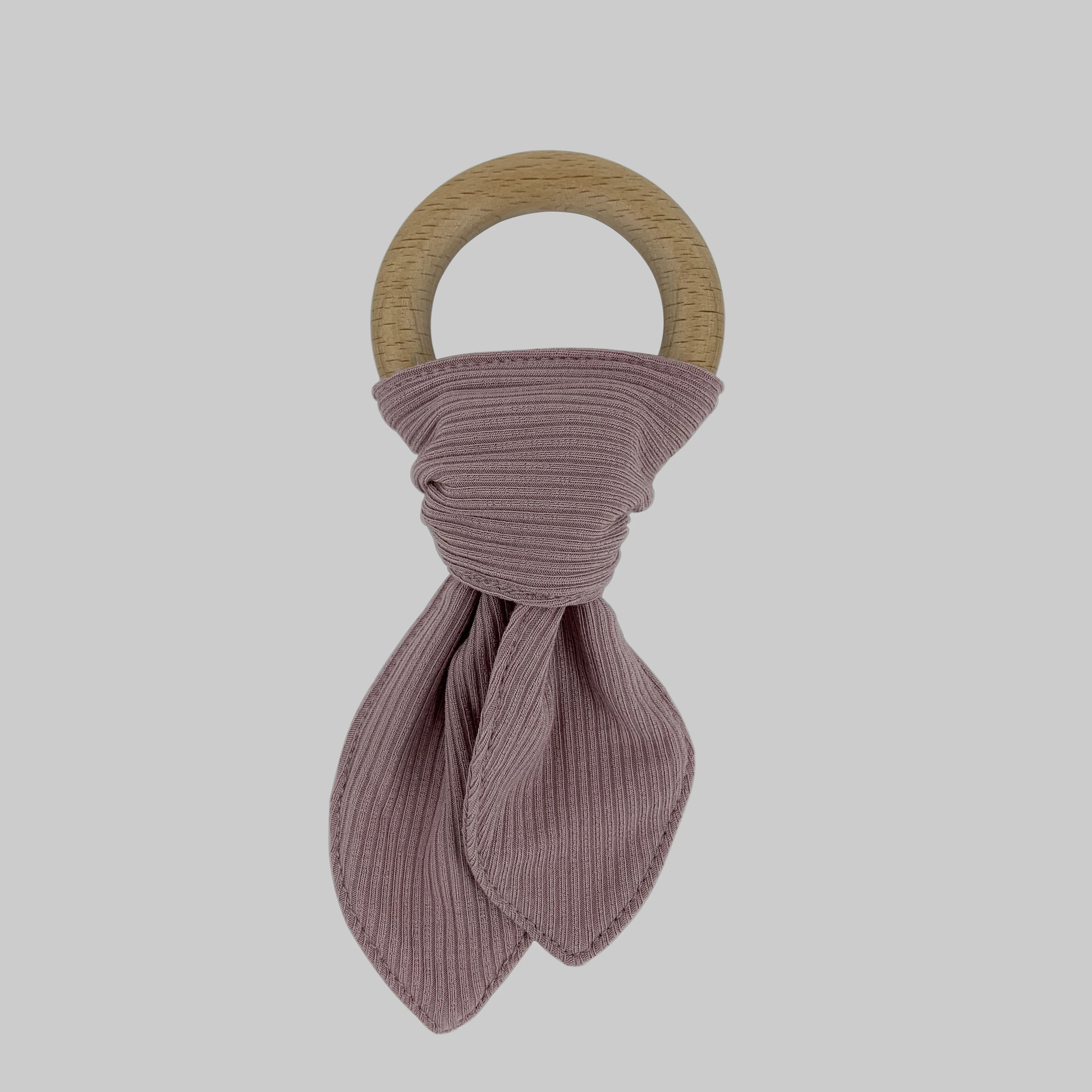 
Wholesale Exfatter Baby Bamboo Cotton Baby Wood Teether 