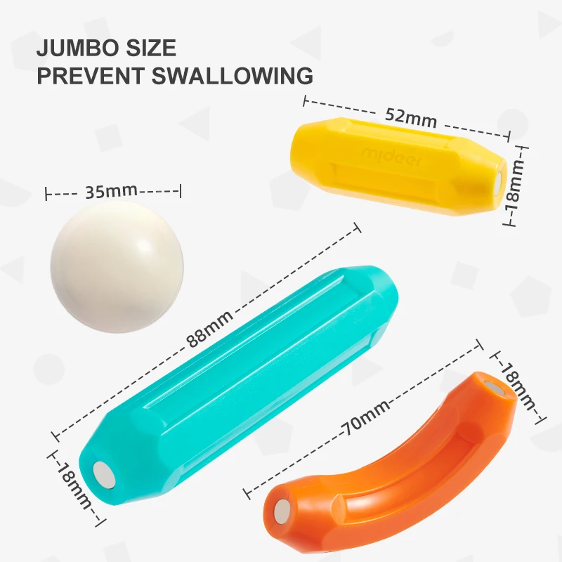 mideer MD1170 magnetic blocks for children and all ages imagination and creativity educational toy block kid