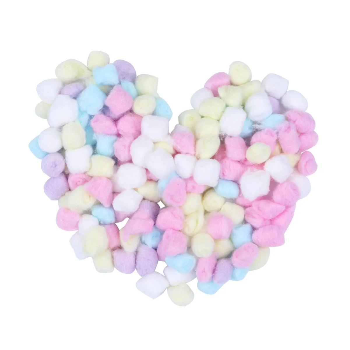 Disposable Colorful Stuffing Cotton Ball for Hamster