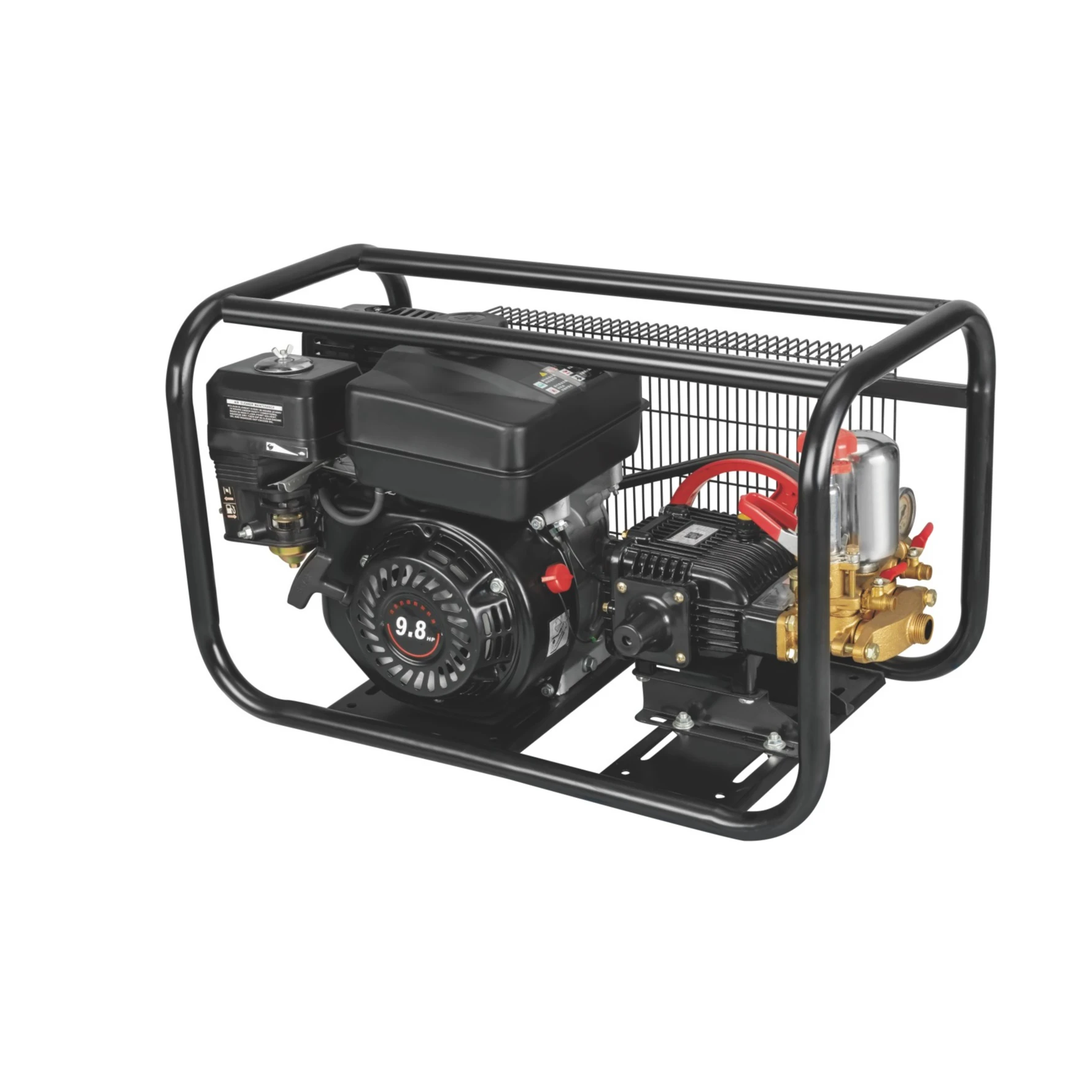 agricultural gasoline engine frame pump sprayer