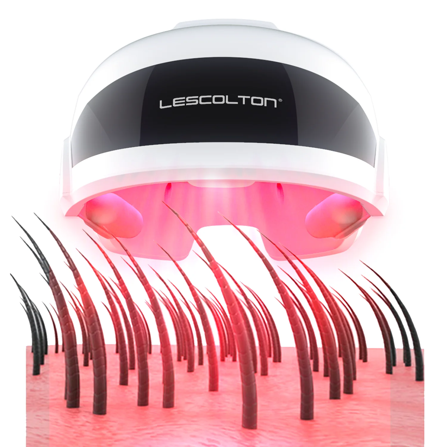 Lescolton Anti Hair Loss Hair Growth Laser Helmet Hair Regrowth Hat Light Therapy Device Treatment