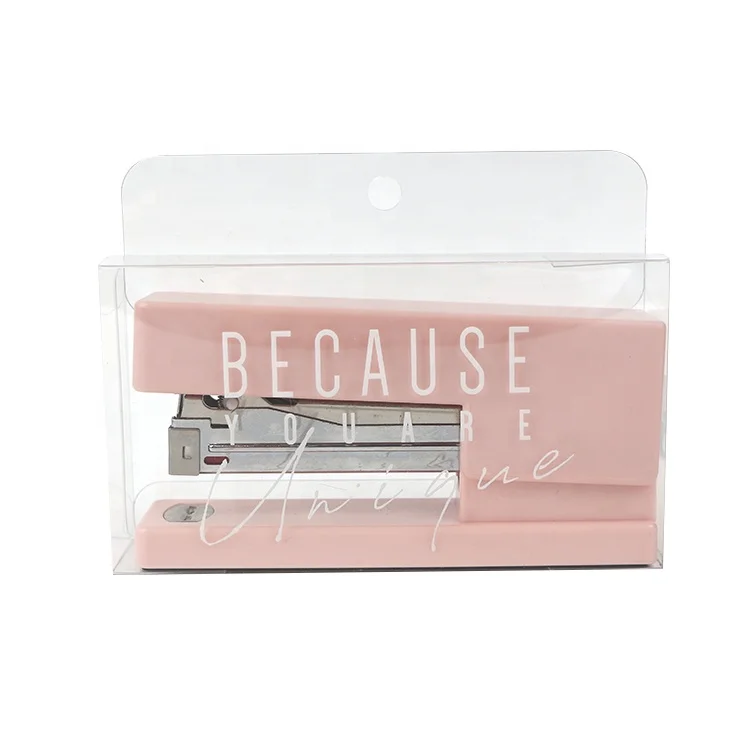 Hot selling cheap custom high quality cute  luxury plastic and metal office stapler