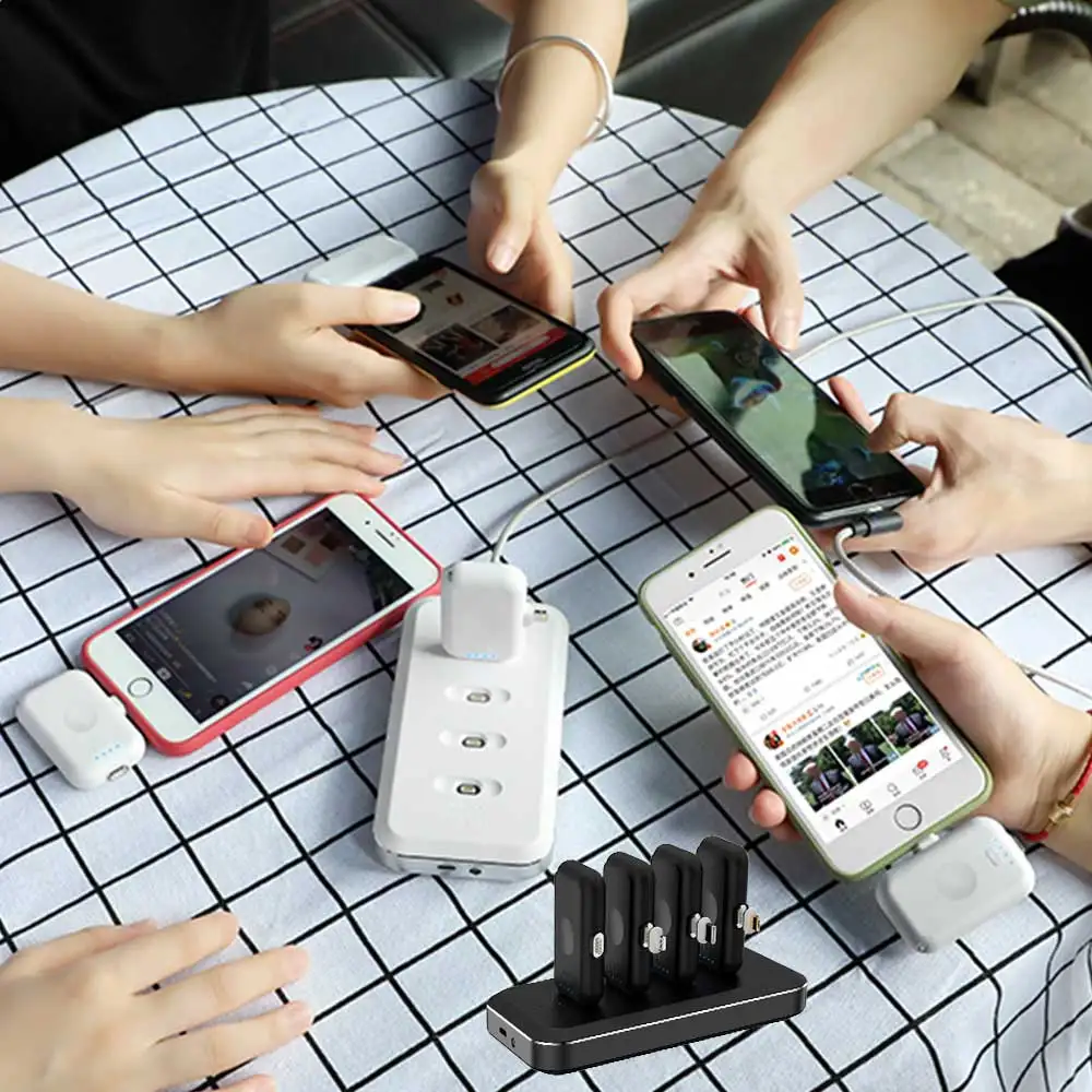 Tongyinhai factory  Consumer electronics portable wireless magnetic power bank smart phone 8000mAH Power Banks