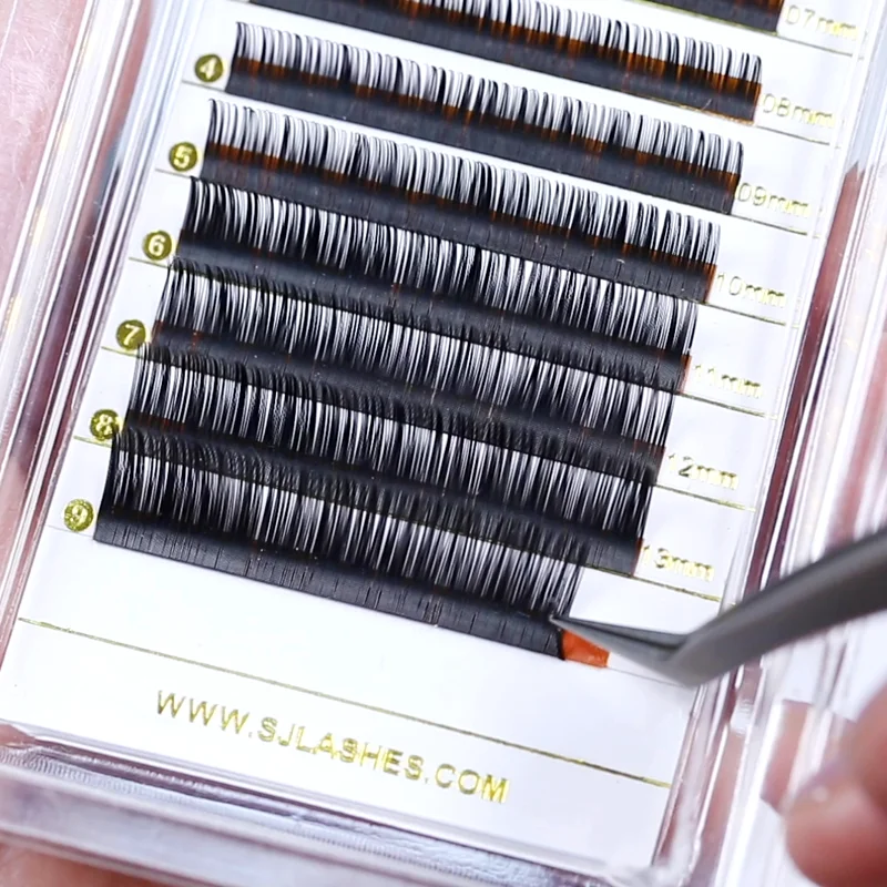 Eyelash factory PBT fiber best eyelash extensions 0.03 matte cashmere eyelash extensions