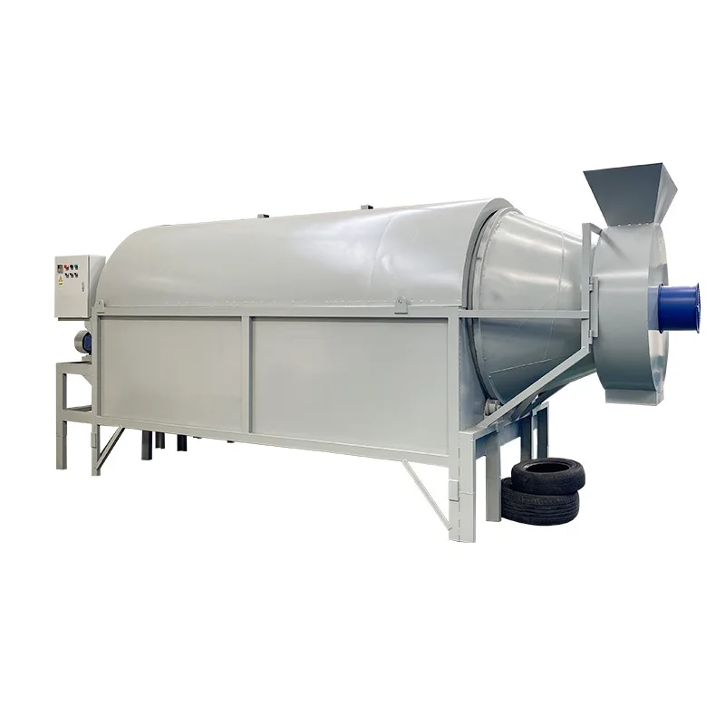 Hot Selling Rotary Drum Dryer Biomass Sawdust Wood Chips Sawdust Drying Equipment Peanut Soybean Corn Grain Dryer