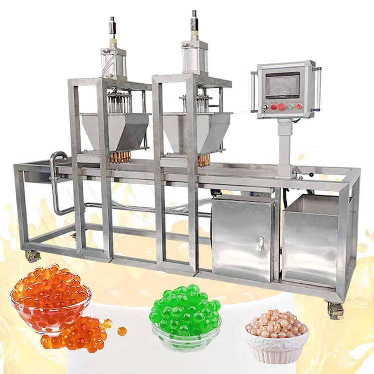 Commercial Automatic Bubble Tea Counter Popping Boba Machine Agar Jelly Ball Maker Factory Price