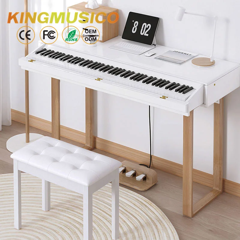 Hot sales new drawer digital pianos upright piano Heavy hammer 88 keys digital piano keyboard
