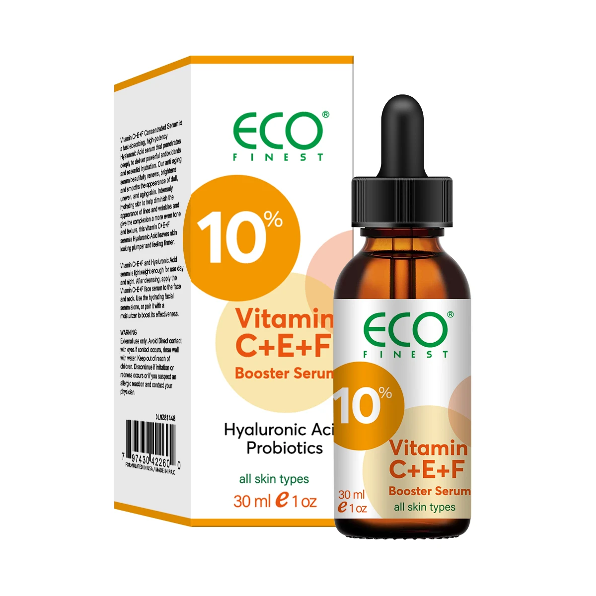 Отбеливание кожи сыворотка против старения уменьшить морщины витамин C E F