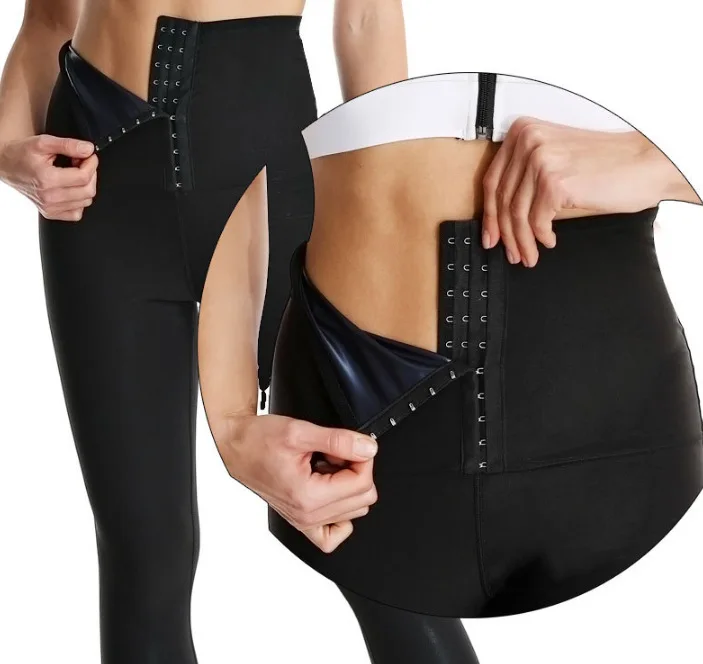 Factory Price Quick Dry Slimmer Leggings Fat Burner Shapewear Hot Thermal Sauna Slimming Long Pants