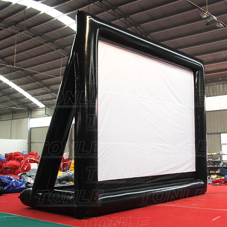 Цена по прейскуранту завода изготовленный на заказ Открытый гигантский надувной экран кино проекционный экран для продажи