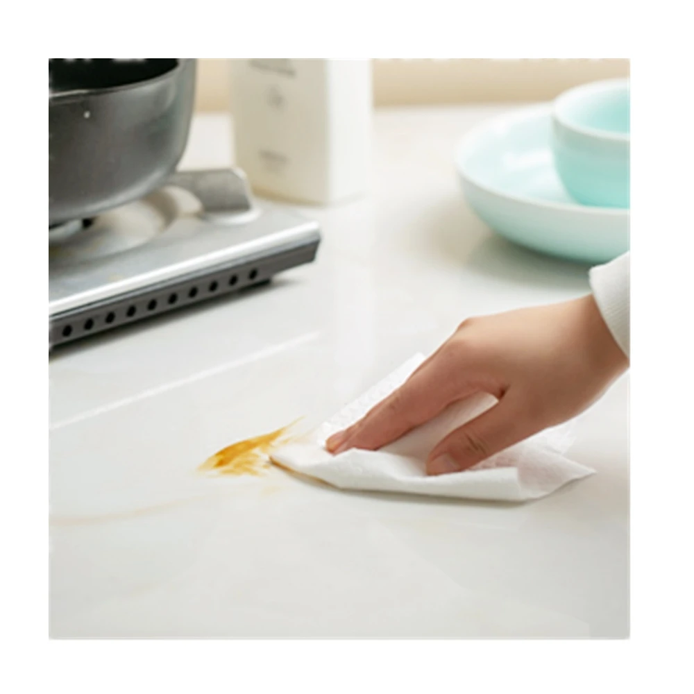 Spunlace Non Woven Fabric Wiping Rolls Cleaning Cloth For Kitchen, Flooring, Windows