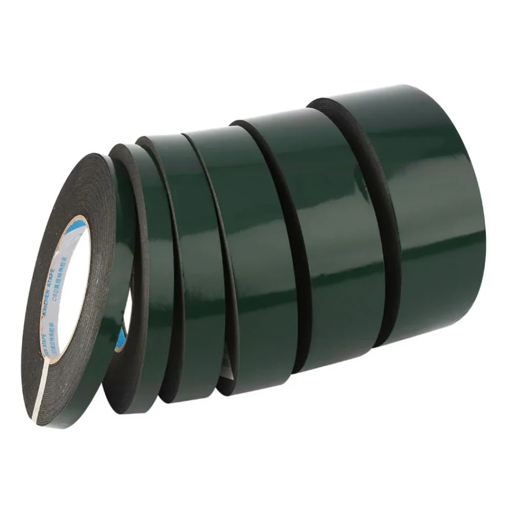 3mm Width x10M 0.5mm Thick LCD Curved Screen Dust Proof Cell Phone Repair Tape Double Sided Adhesive Foam Tape