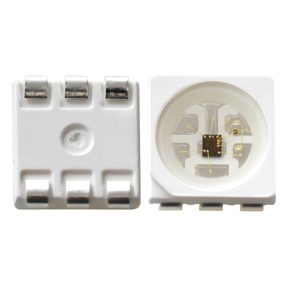 3535 5050 Светодиодные пиксельные чипы Cri 97 Smd светодиодный чип 420 нм 660 Rgb Ic Chip