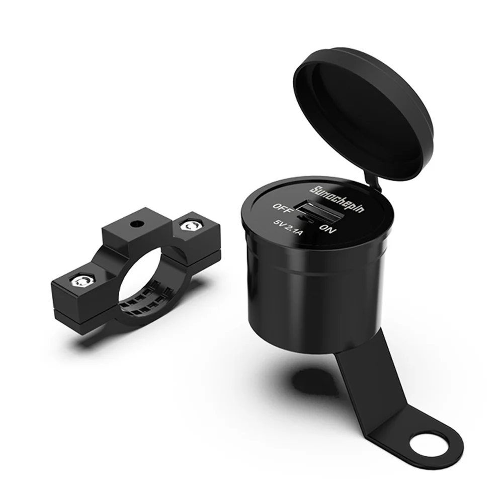 
Car and motorcycle modified multifunctional USB car charger mobile phone charger 12-24V electric vehicle accessories 