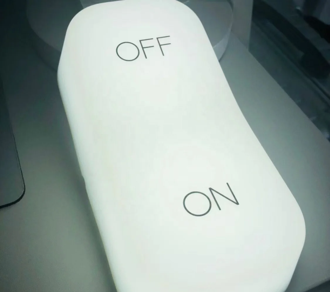 ON-OFF Creative mini energy-saving charging gravity sensor light for kids