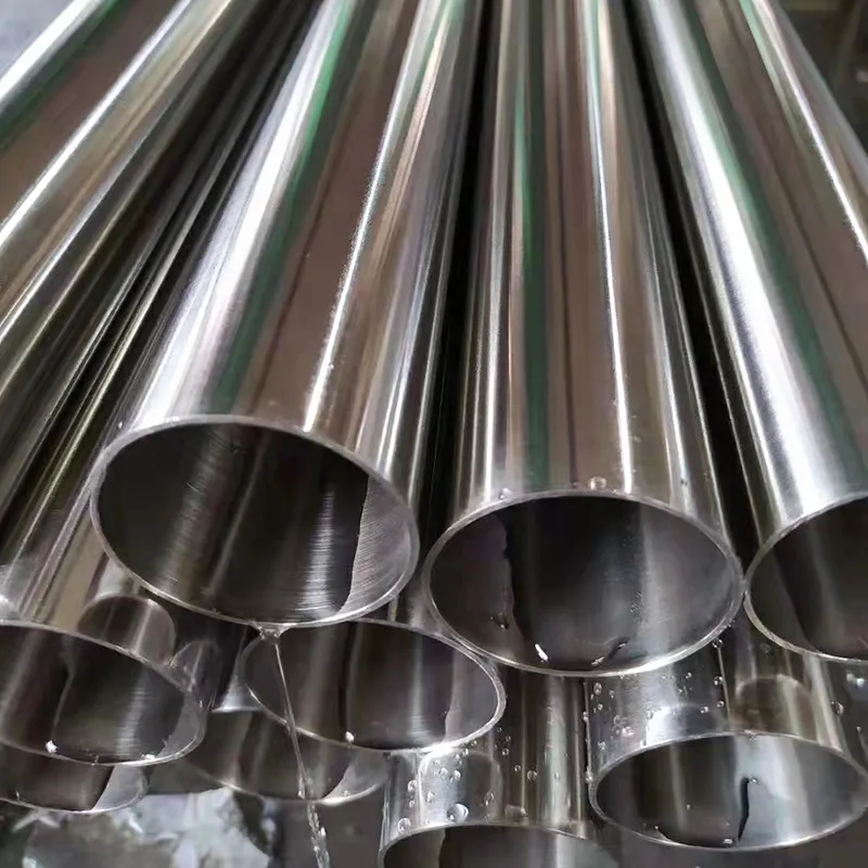 DN50 Anti-Corrosion Stainless Steel 304 316L Sanitary Seamless Brushed Polished Round Weld Steel Tube