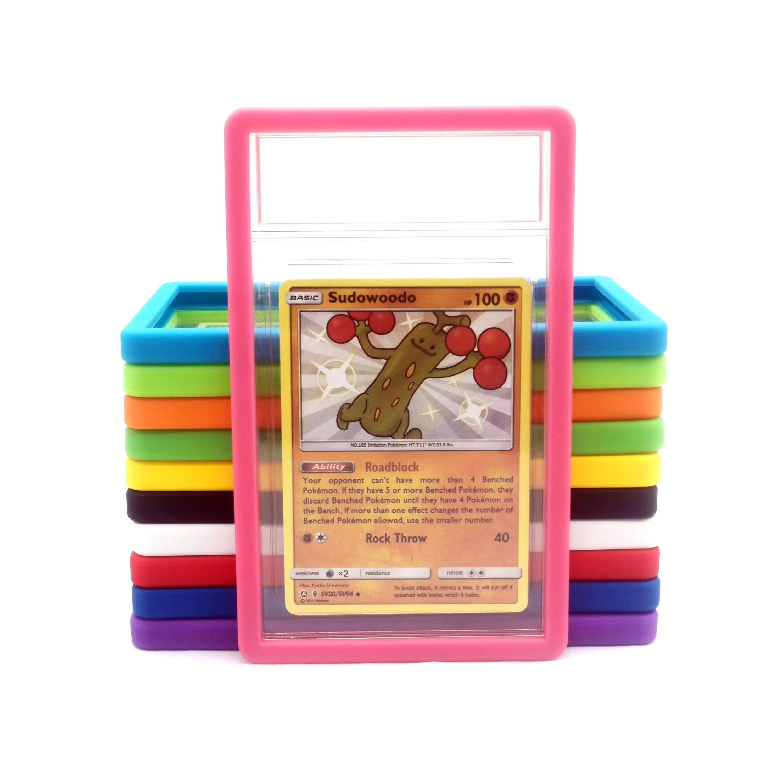 Rigid Slab Guard Graded Card Slab bumper Protector for pokemon card