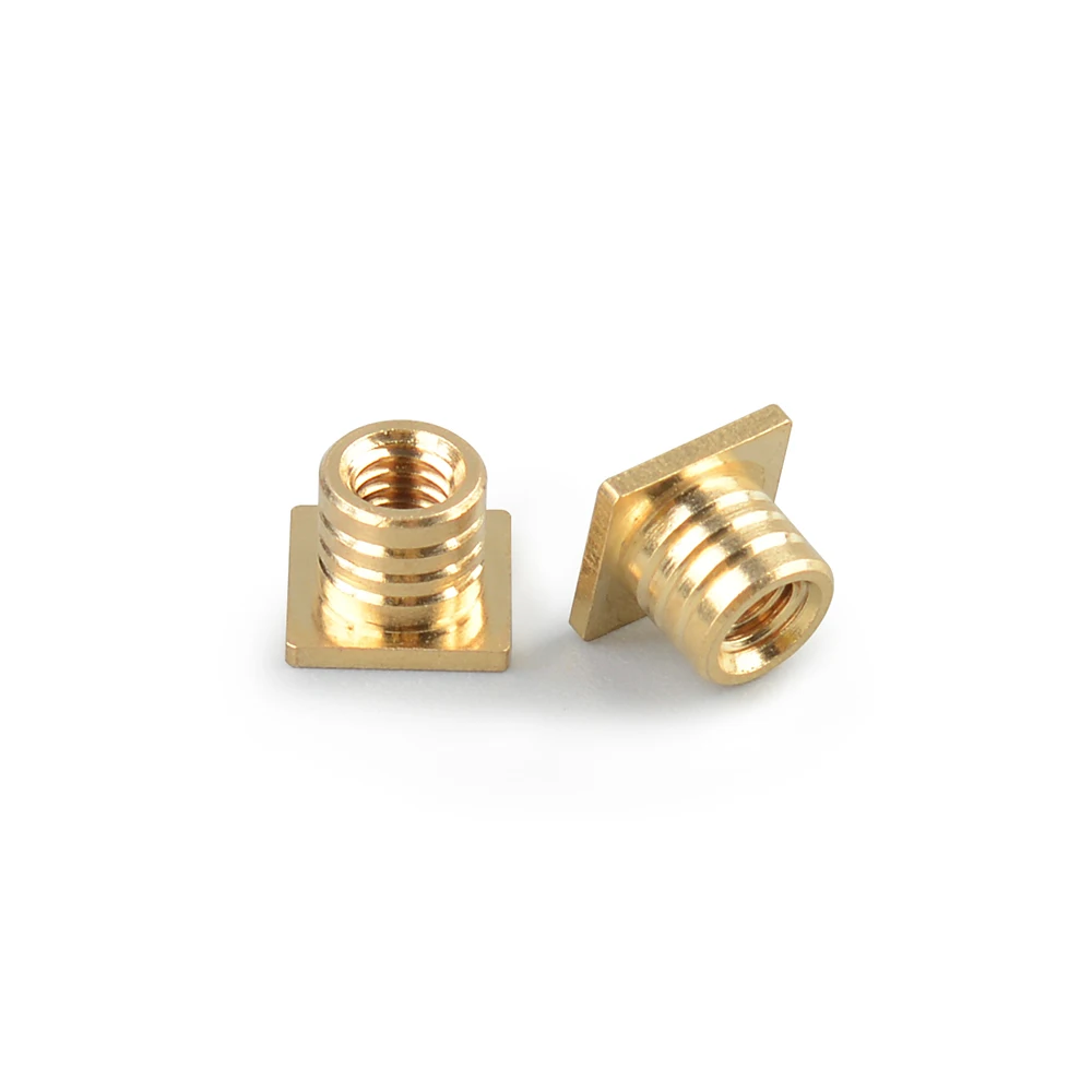 15 years Factory M2  M3 M4 Brass Threaded Inserts Plastic Knurled Nuts